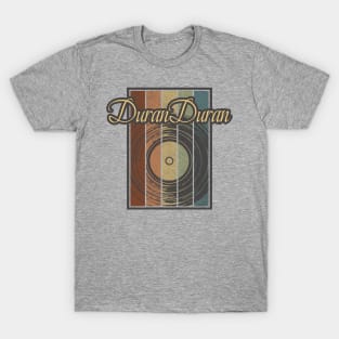 Duran Duran Vynil Silhouette T-Shirt